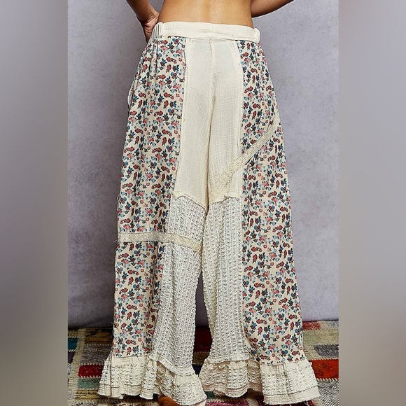 POL “ Moonlit Ruffle Pants “ | Natural - Picture 4 of 5